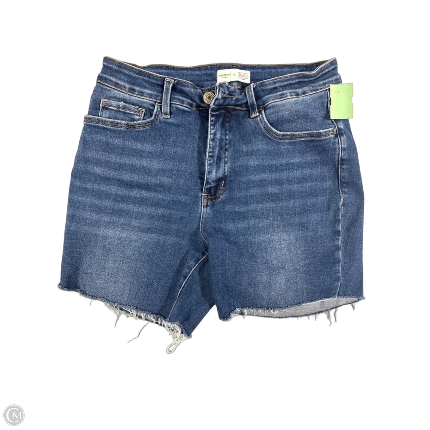 Shorts By Vervet In Blue Denim, Size: 14