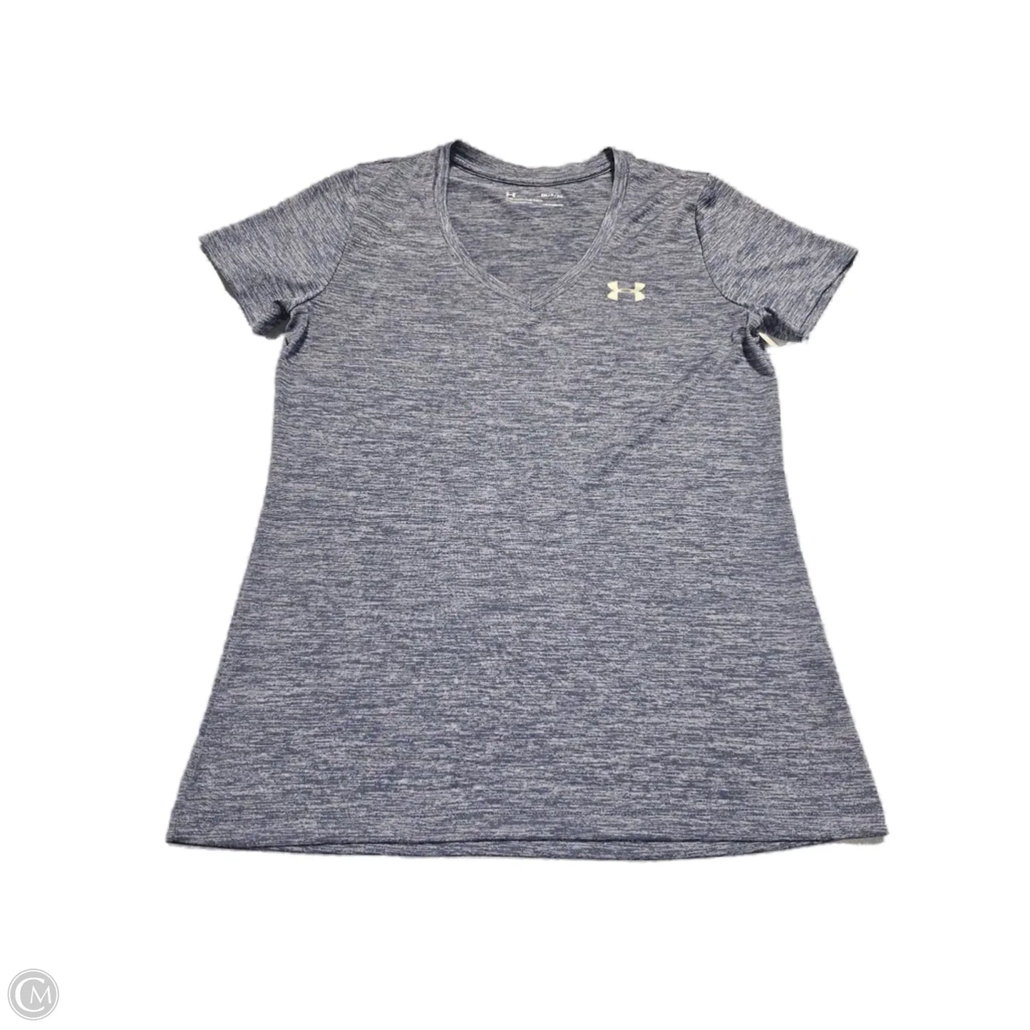 Top Short Sleeve By Under Armour In Blue, Size: S