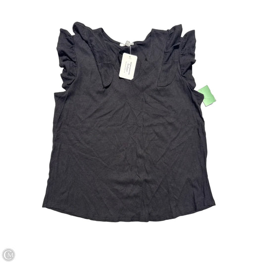 Top Short Sleeve By Bombom In Black, Size: M