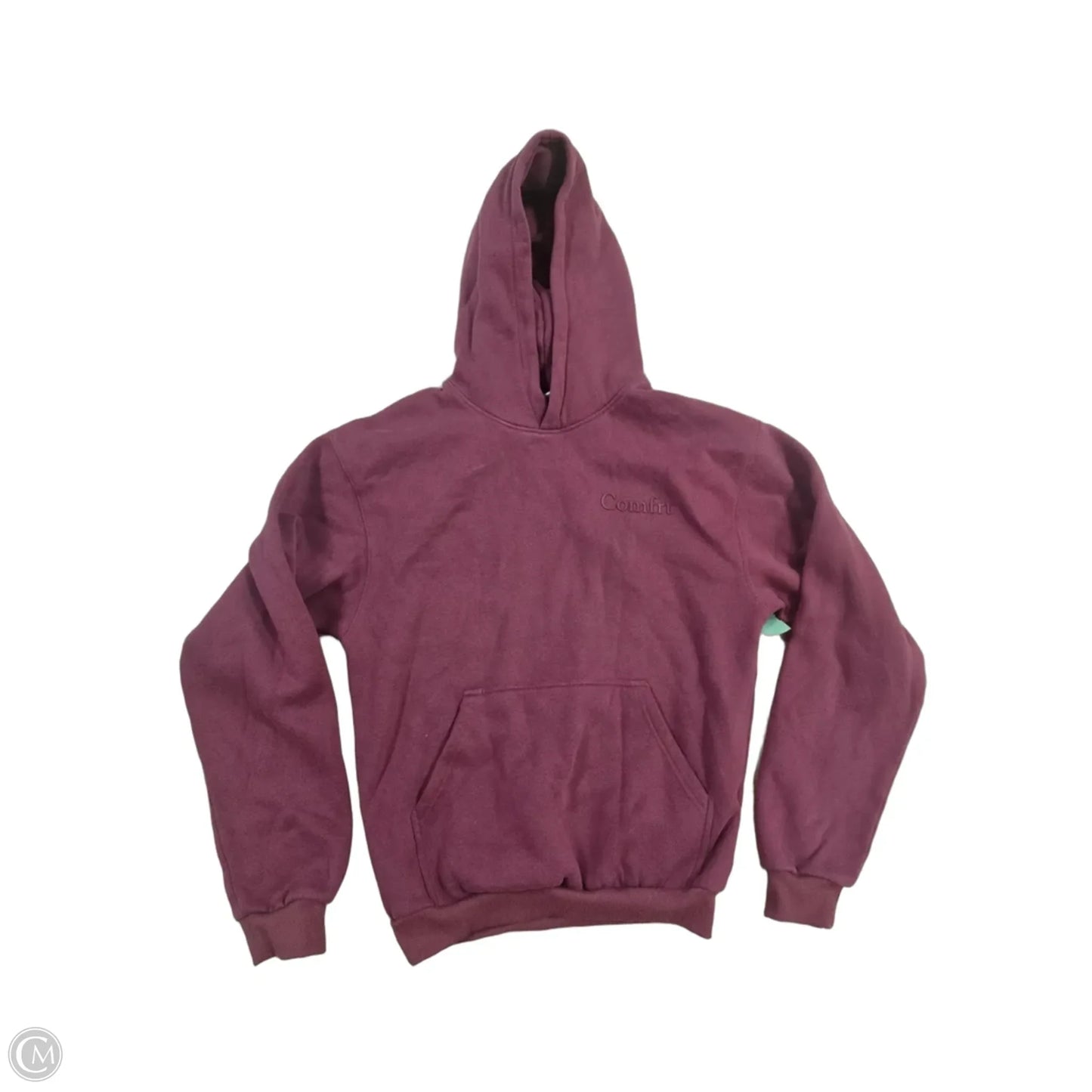 Sweatshirt Hoodie By Cma In Red, Size: S