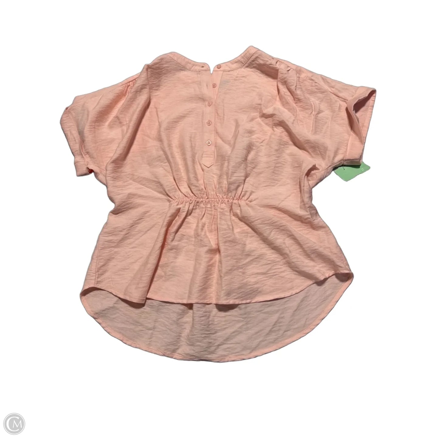 Top Short Sleeve By Simply Vera In Pink, Size: S