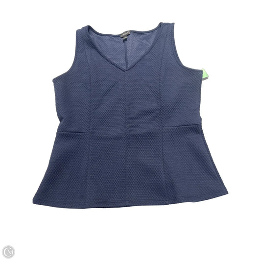 Tank Top By Ann Taylor In Navy, Size: M