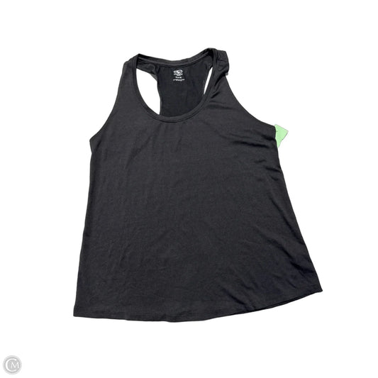 Athletic Tank Top By Athletic Works In Black, Size: M