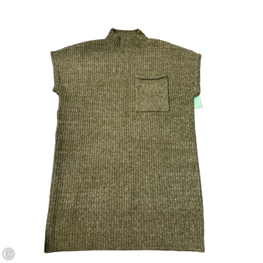 Dress Sweater By Entro In Green, Size: M