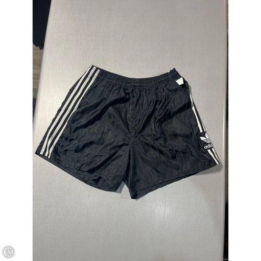 Athletic Shorts By Adidas In Black & Blue, Size: L