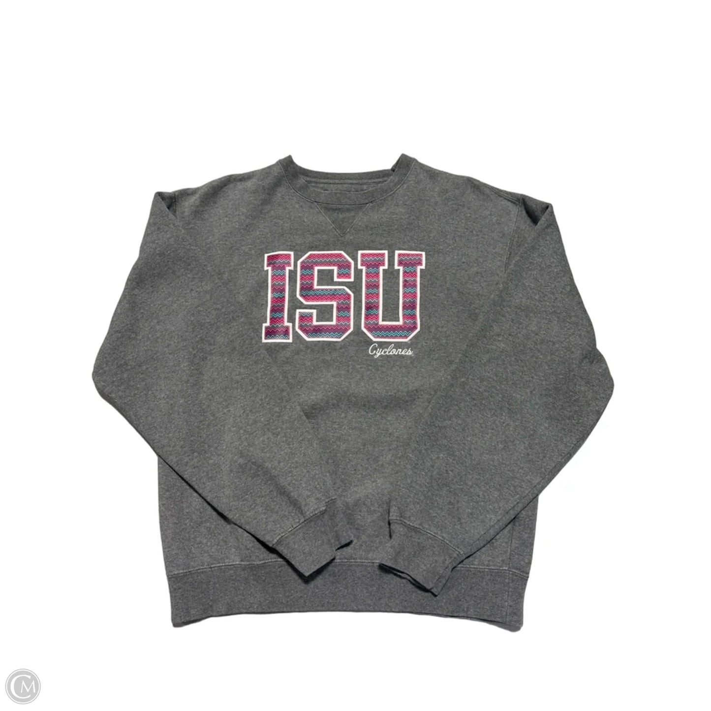 Sweatshirt Crewneck By Cmc In Grey, Size: S