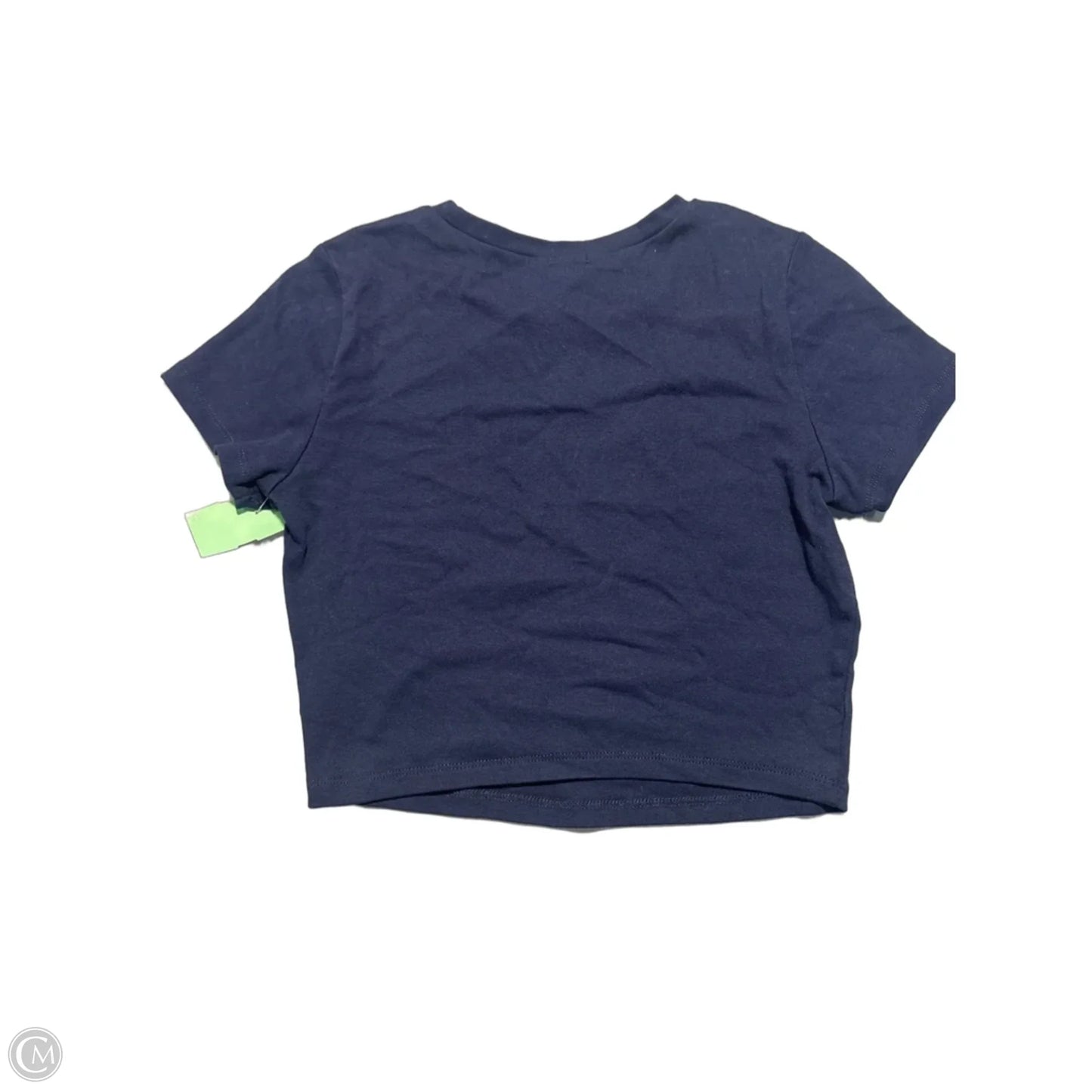 Top Short Sleeve By Garage In Blue, Size: M