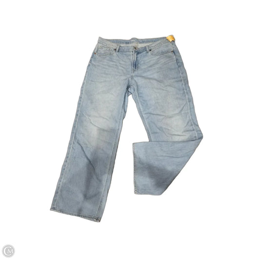 Jeans Wide Leg By Old Navy In Blue, Size: 14