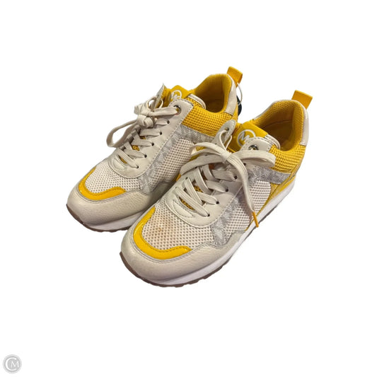 Shoes Sneakers By Michael By Michael Kors In Yellow, Size: 5