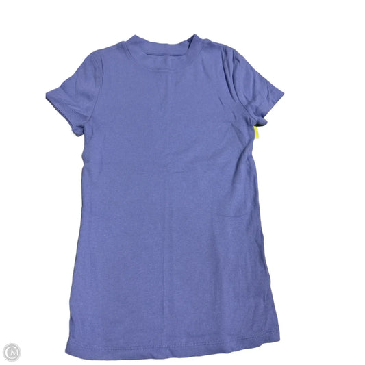 Top Short Sleeve By A New Day In Purple, Size: Xs