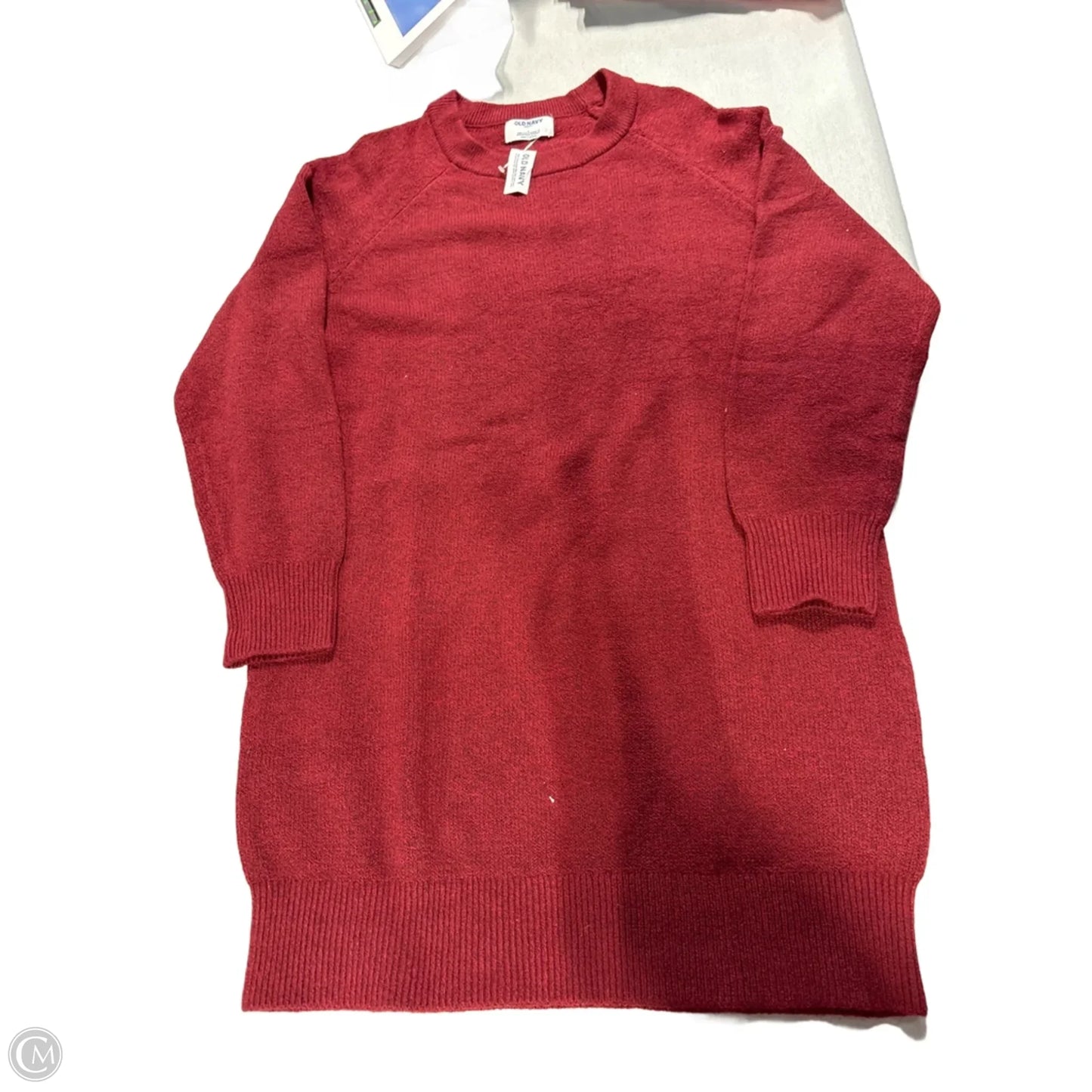 Sweater By Old Navy In Red, Size: L