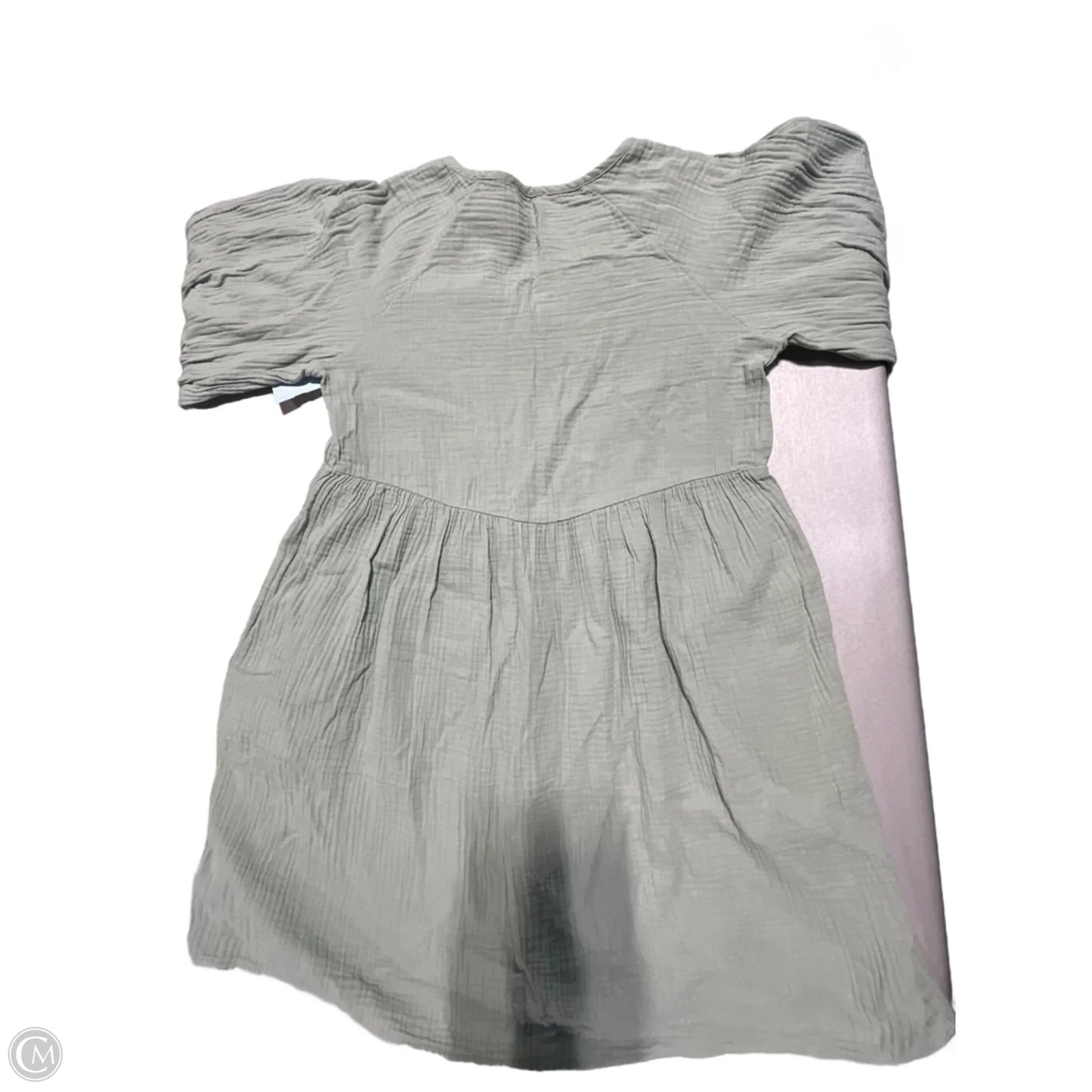 Dress Casual Midi By Cmb In Green, Size: L