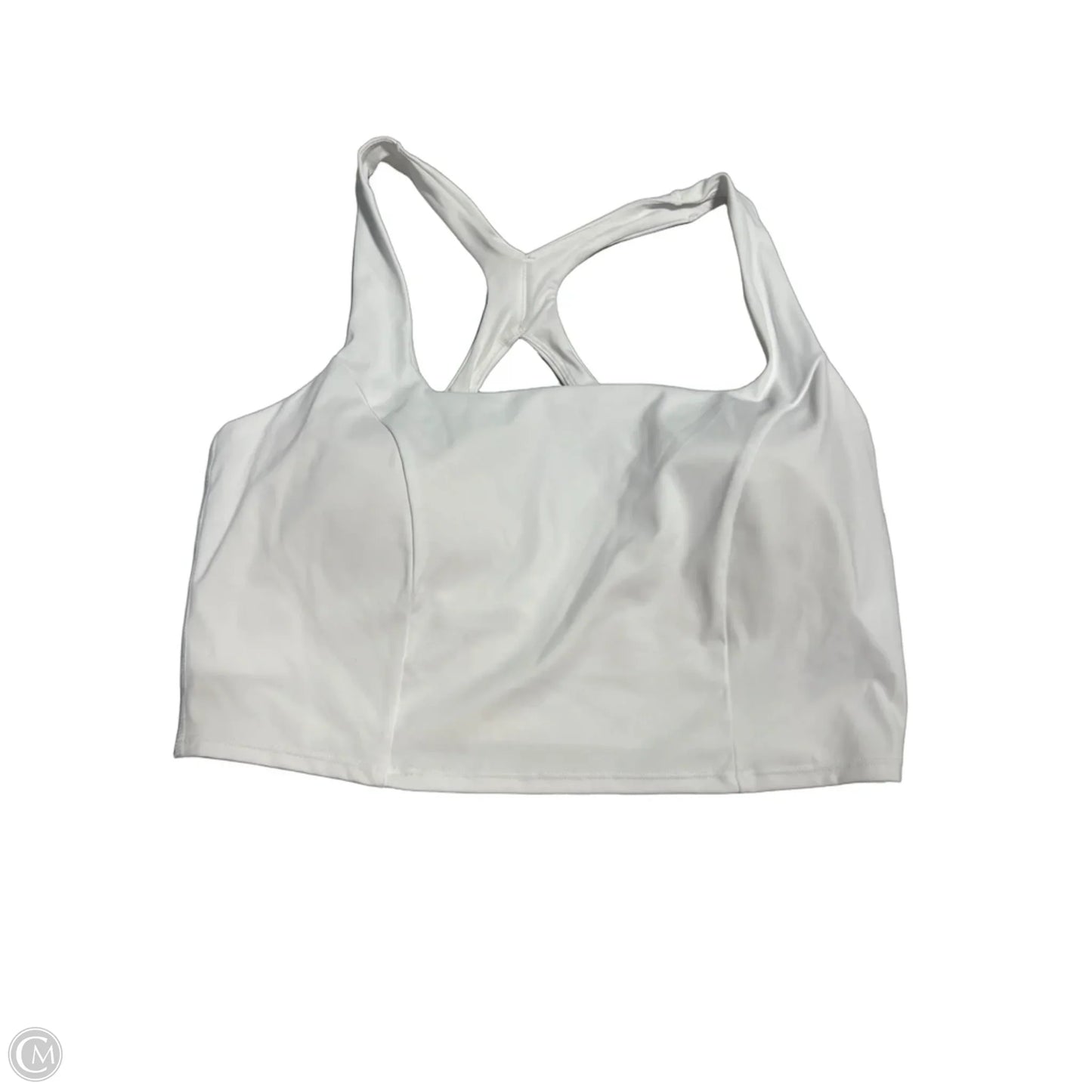 Athletic Bra By Avia In White, Size: Xxl