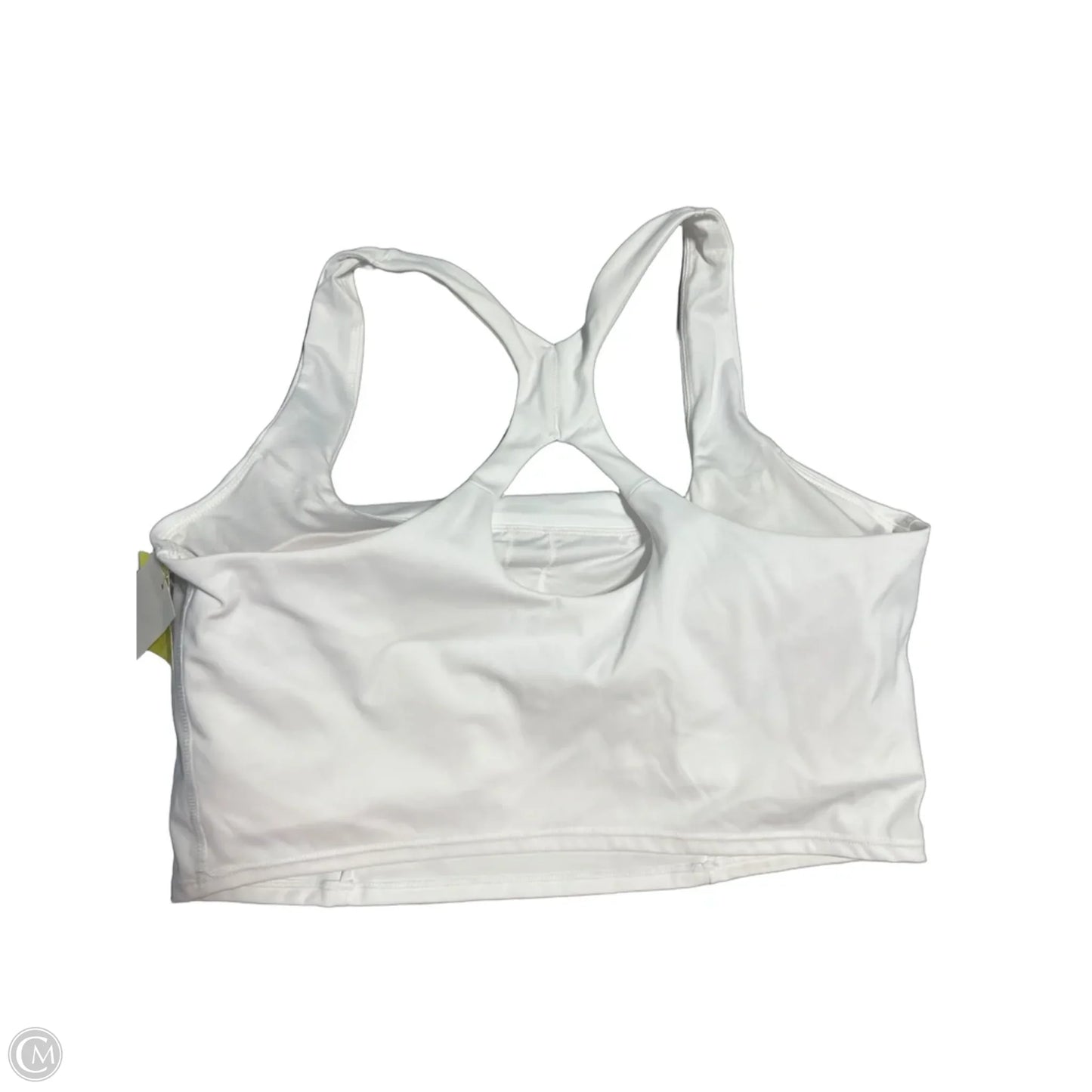 Athletic Bra By Avia In White, Size: Xxl