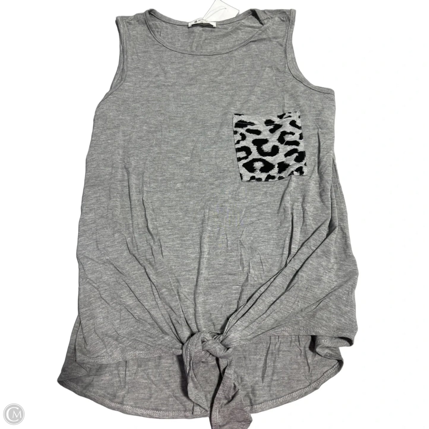 Tank Top By Bombom In Grey, Size: S