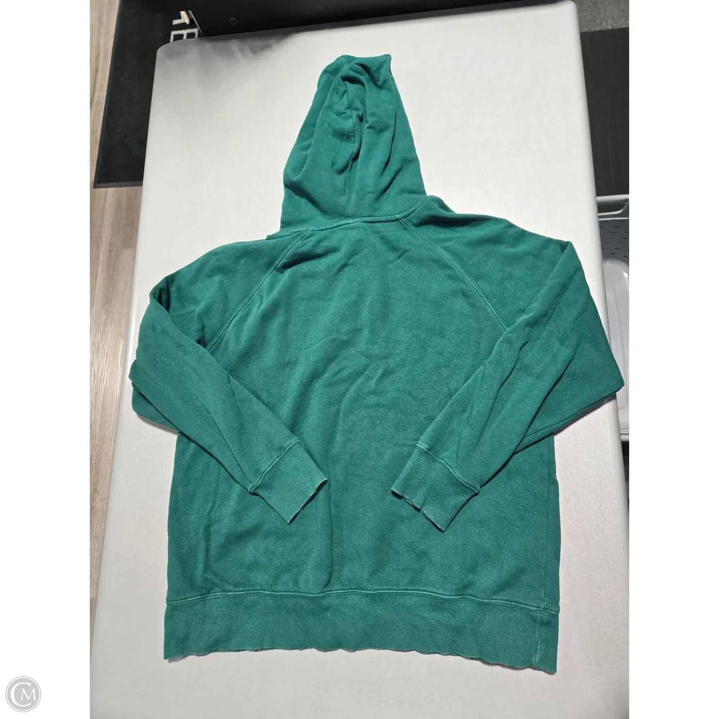 Sweatshirt Hoodie By The North Face In Green, Size: L