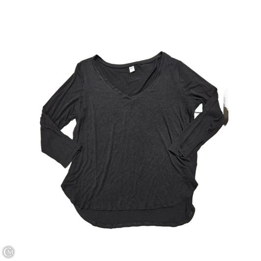 Top Long Sleeve By Old Navy In Black, Size: L