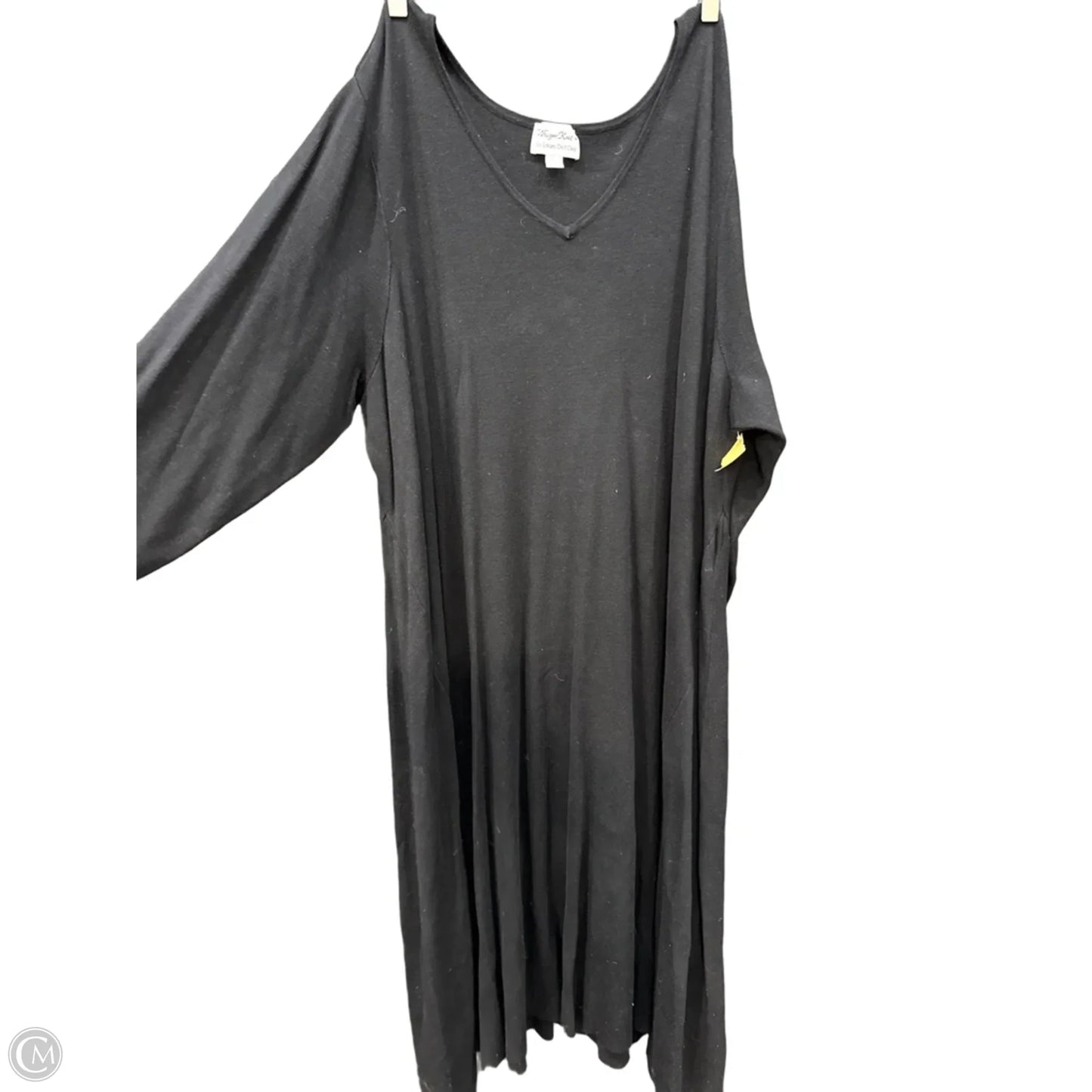 Dress Casual Maxi By Cmb In Black, Size: 3x