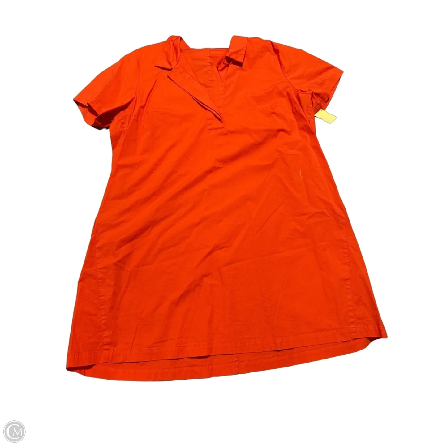 Dress Casual Maxi By Eileen Fisher In Orange, Size: 3x