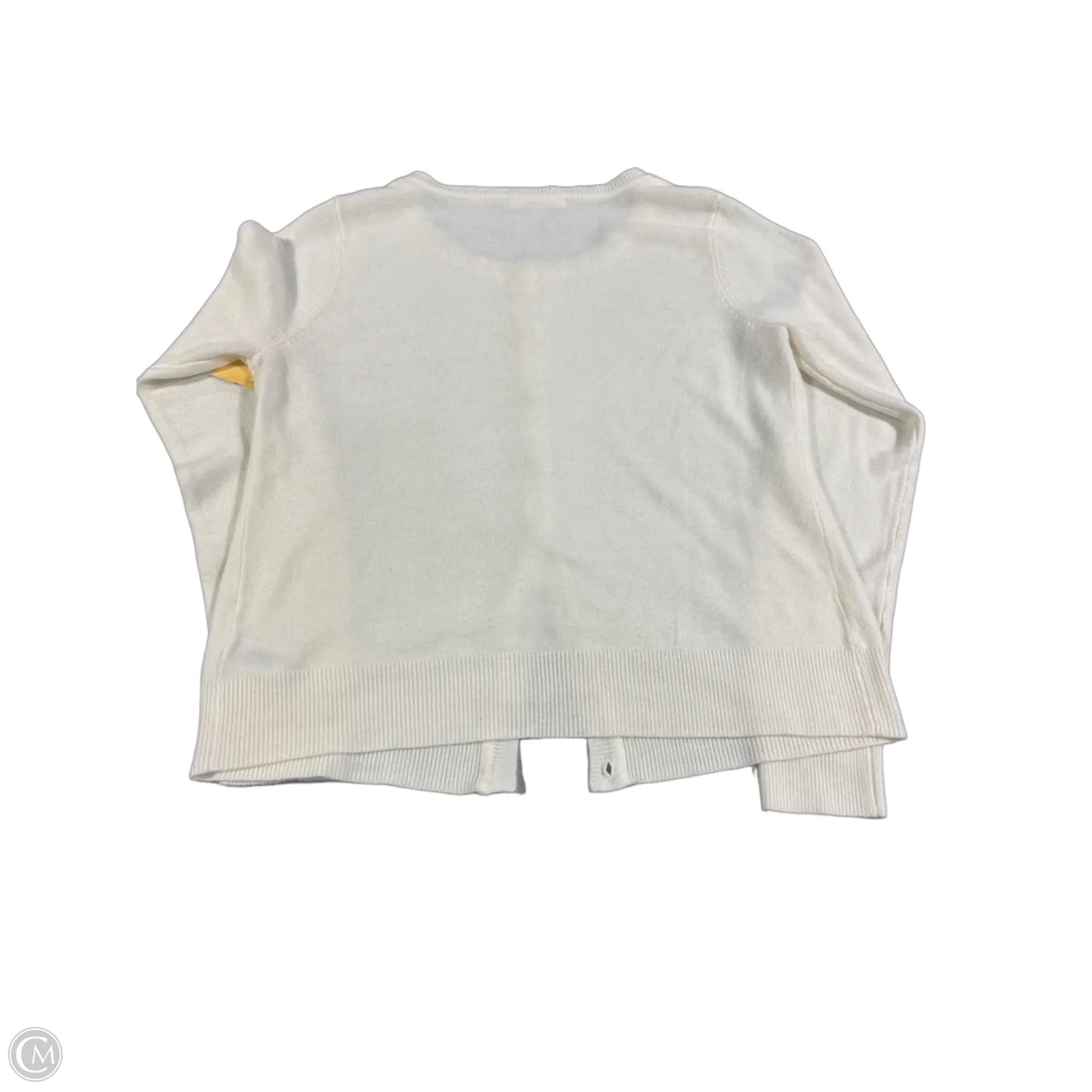 Top Long Sleeve By Forever 21 In White, Size: M
