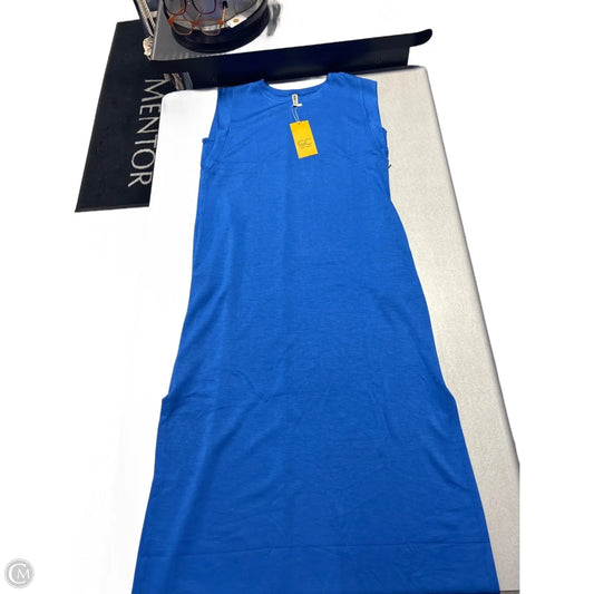 Dress Casual Maxi By Cmb In Blue, Size: L