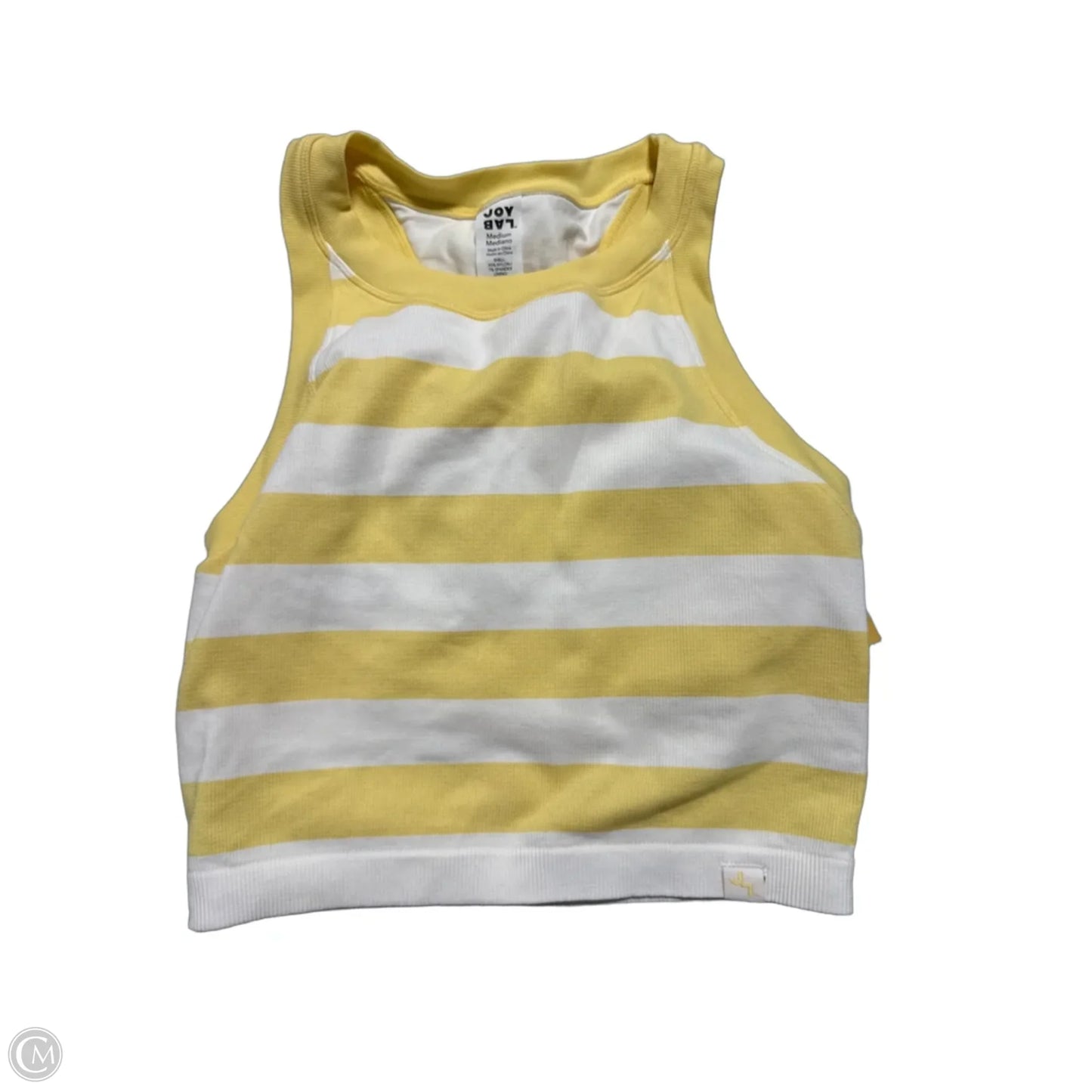 Tank Top By Joy Lab In Yellow, Size: M