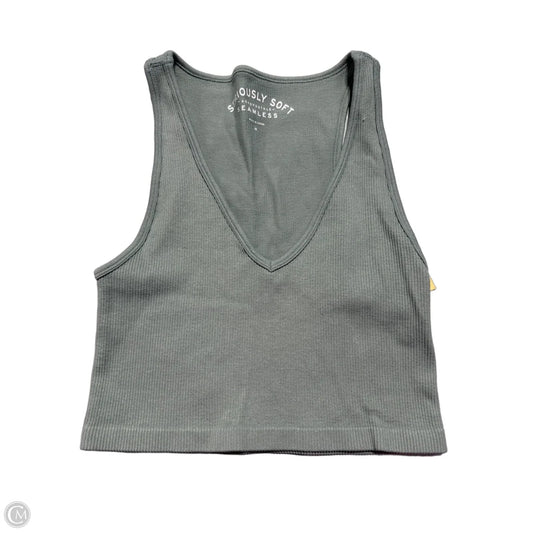 Tank Top By Anthropologie In Green, Size: M