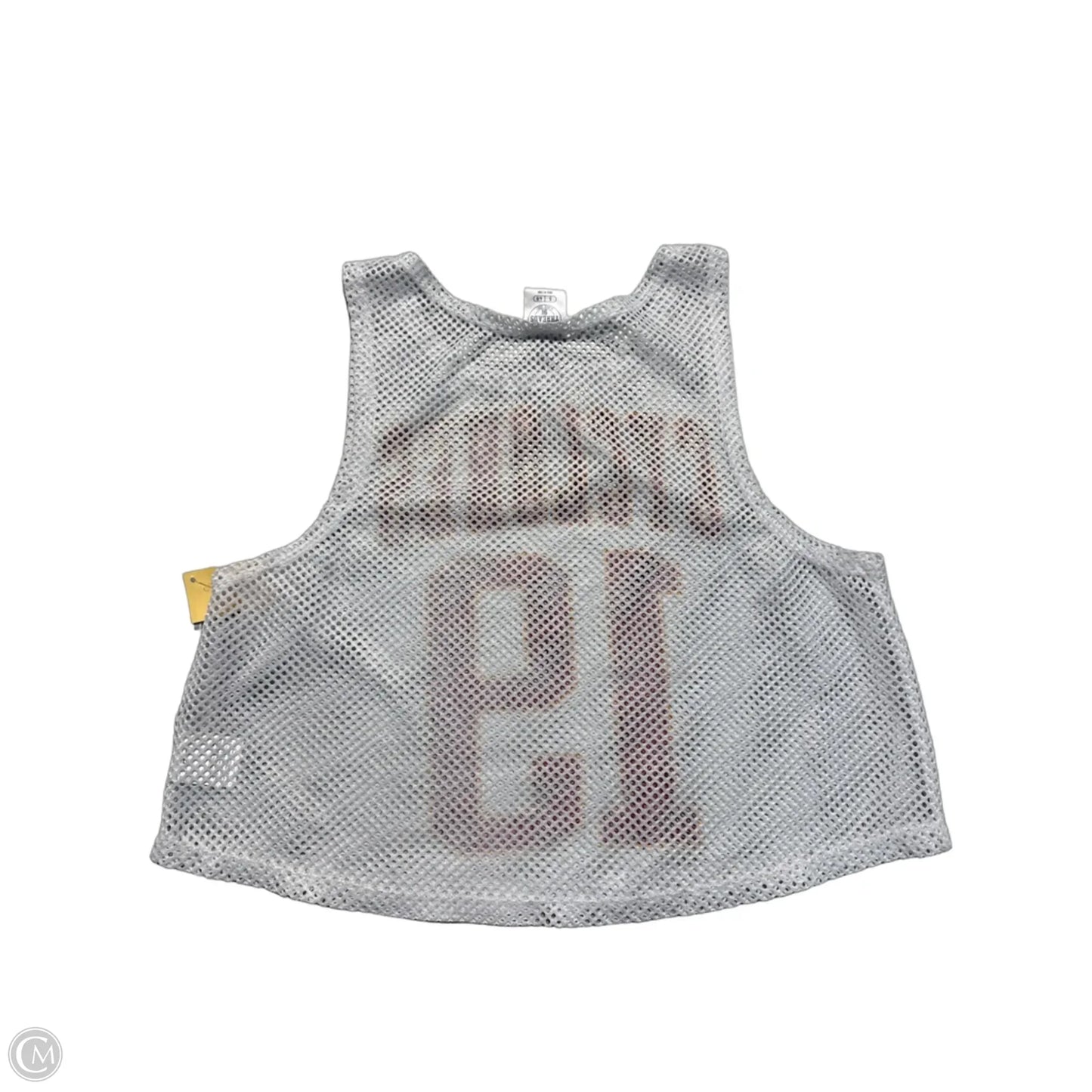 Tank Top By Cme In White, Size: S