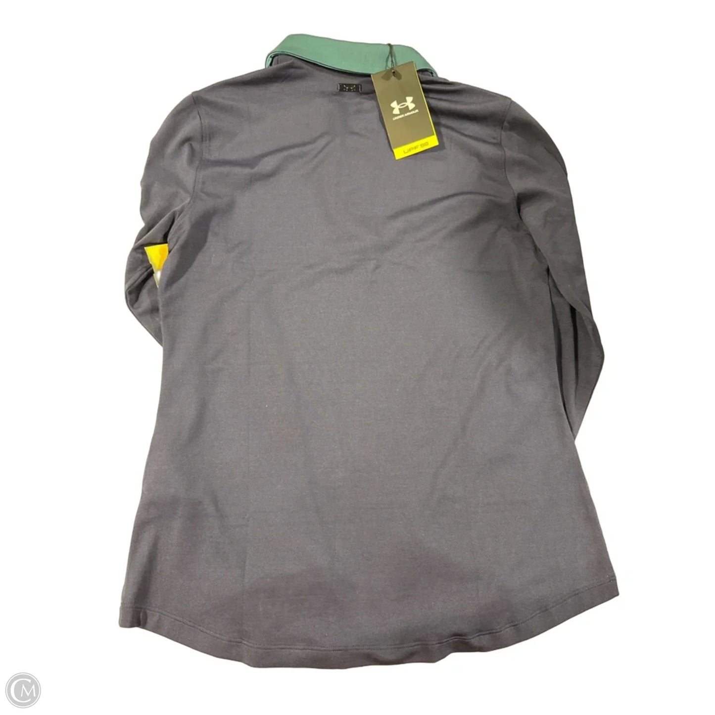 Top Long Sleeve By Under Armour In Navy, Size: S