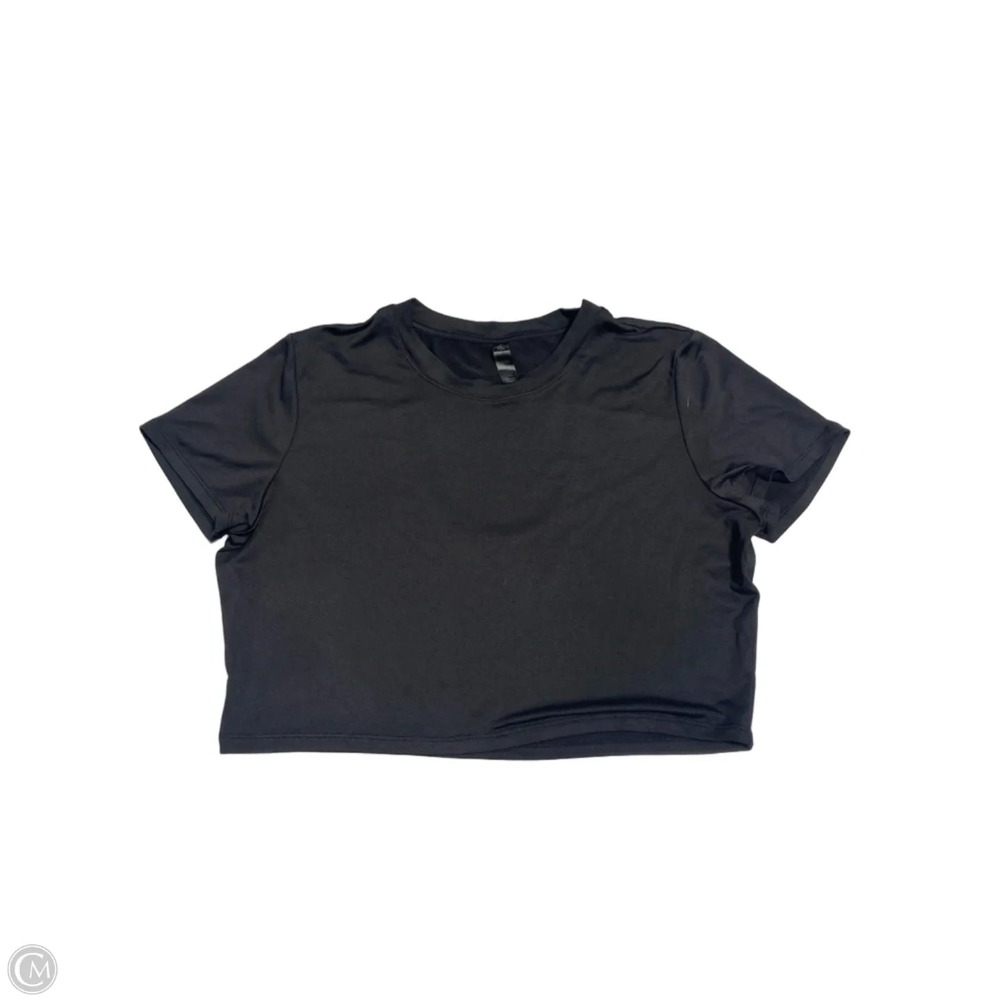 Top Short Sleeve By Kyodan In Black, Size: Xl