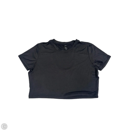 Top Short Sleeve By Kyodan In Black, Size: Xl