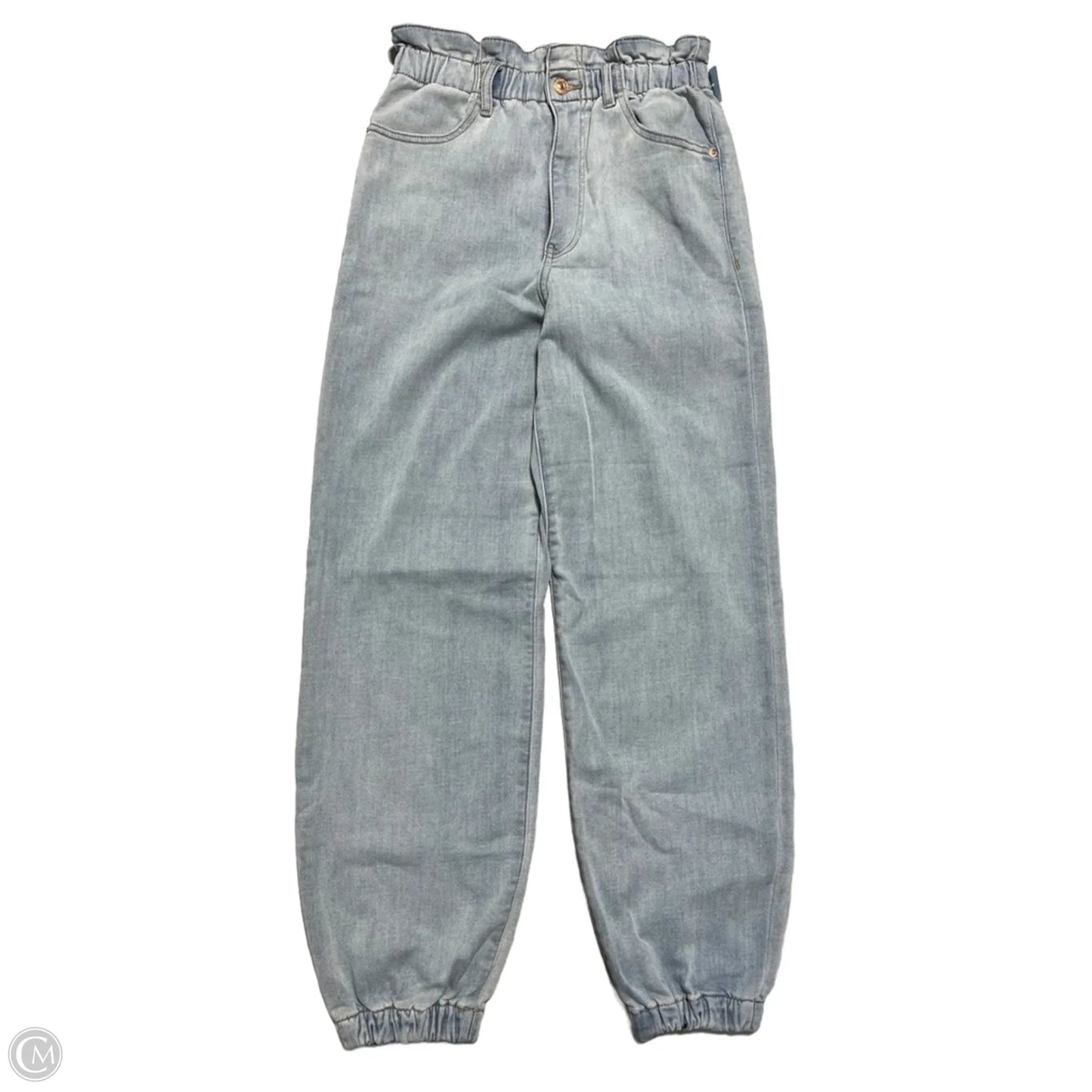 Jeans Skinny By Express In Blue Denim, Size: 6