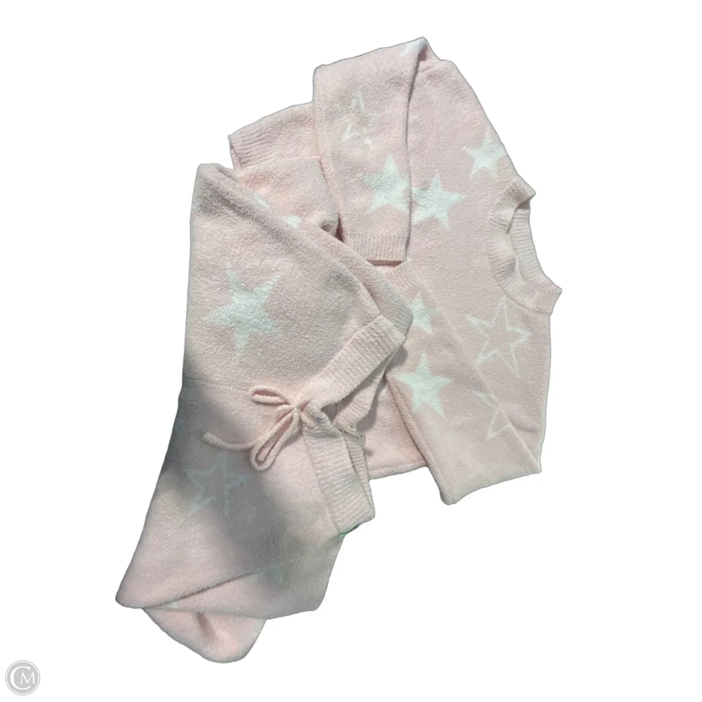 Top 2pc Long Sleeve By As Revival In Pink, Size: S