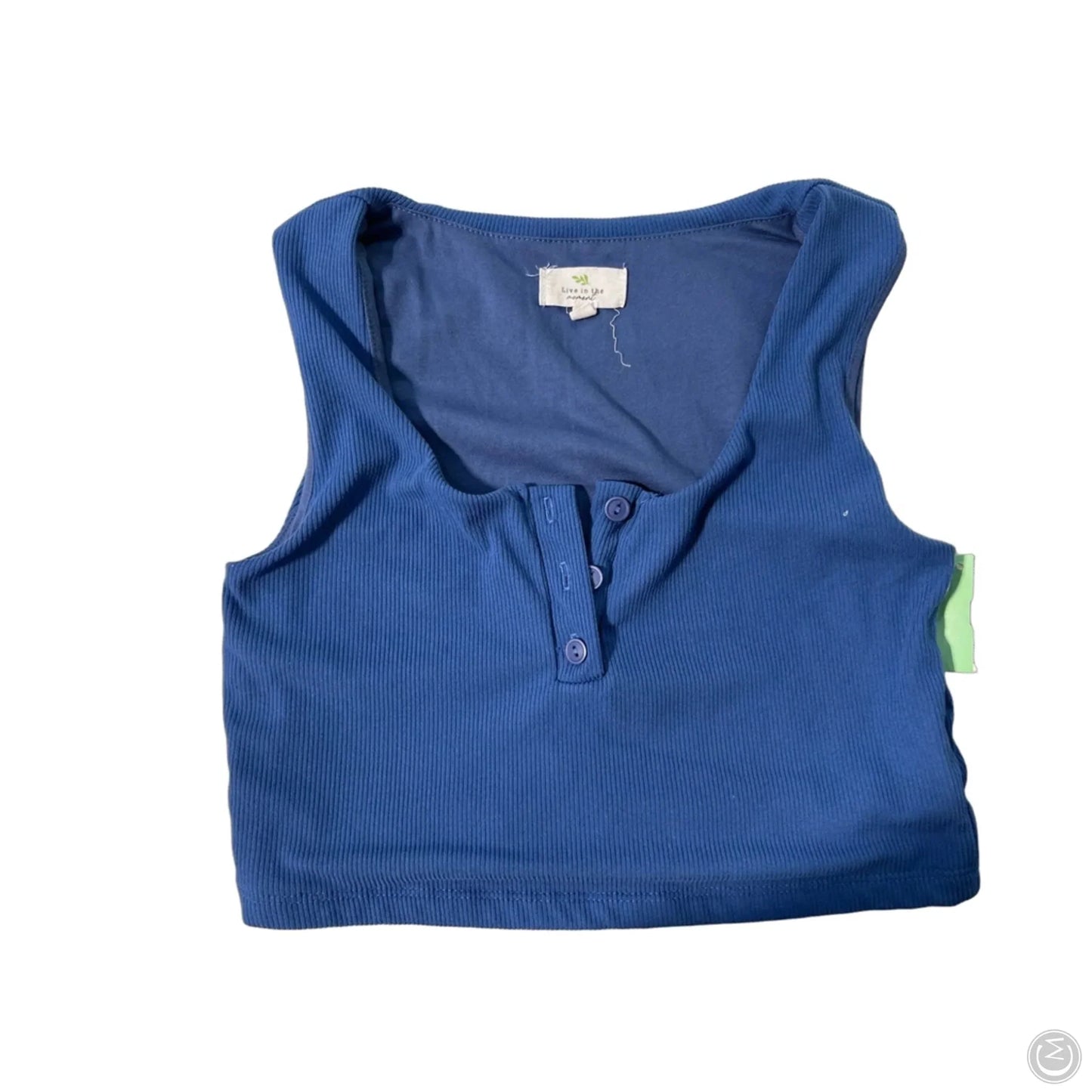 Tank Top By Live In The Moment In Blue, Size: M