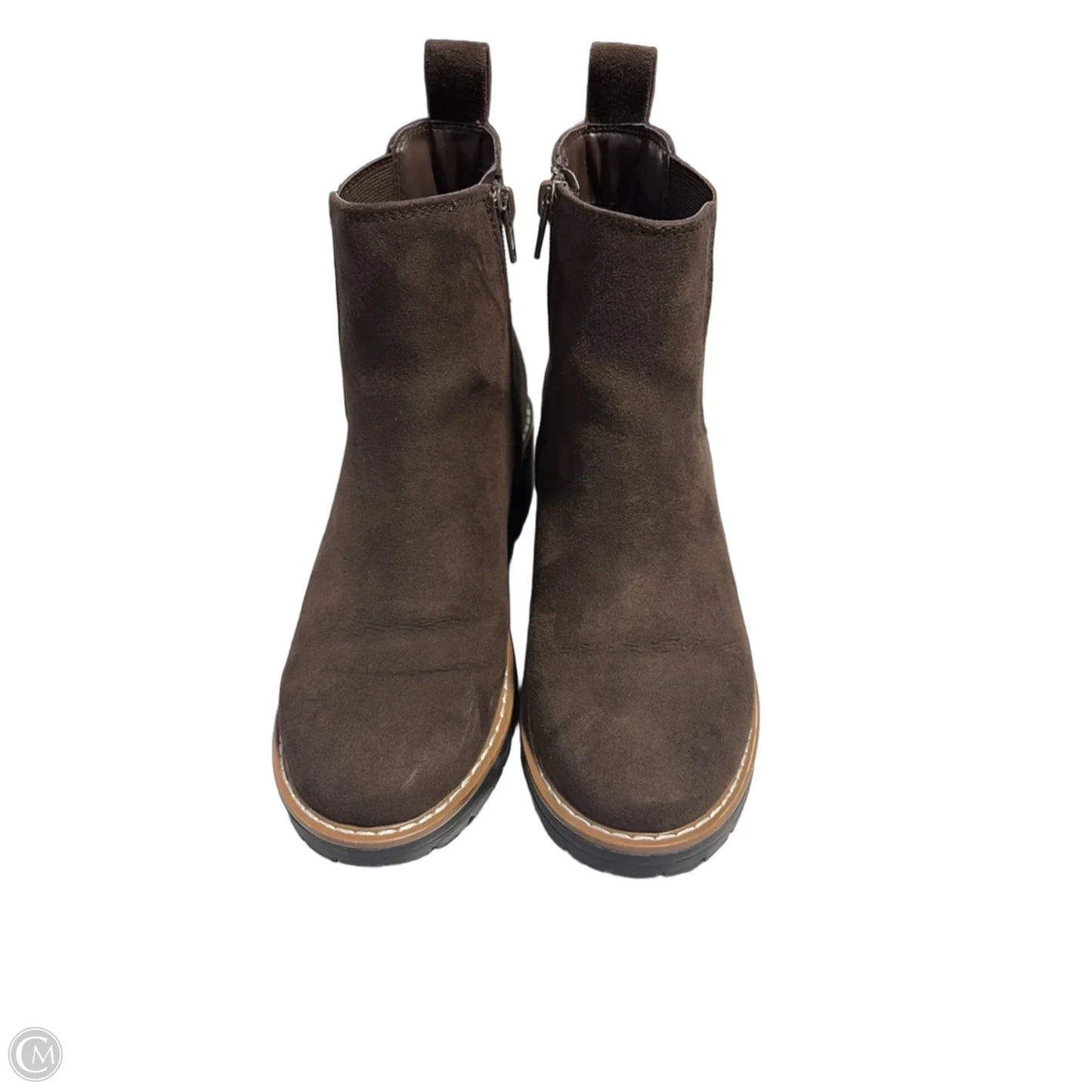 Boots Ankle Flats By Kensie In Brown, Size: 6