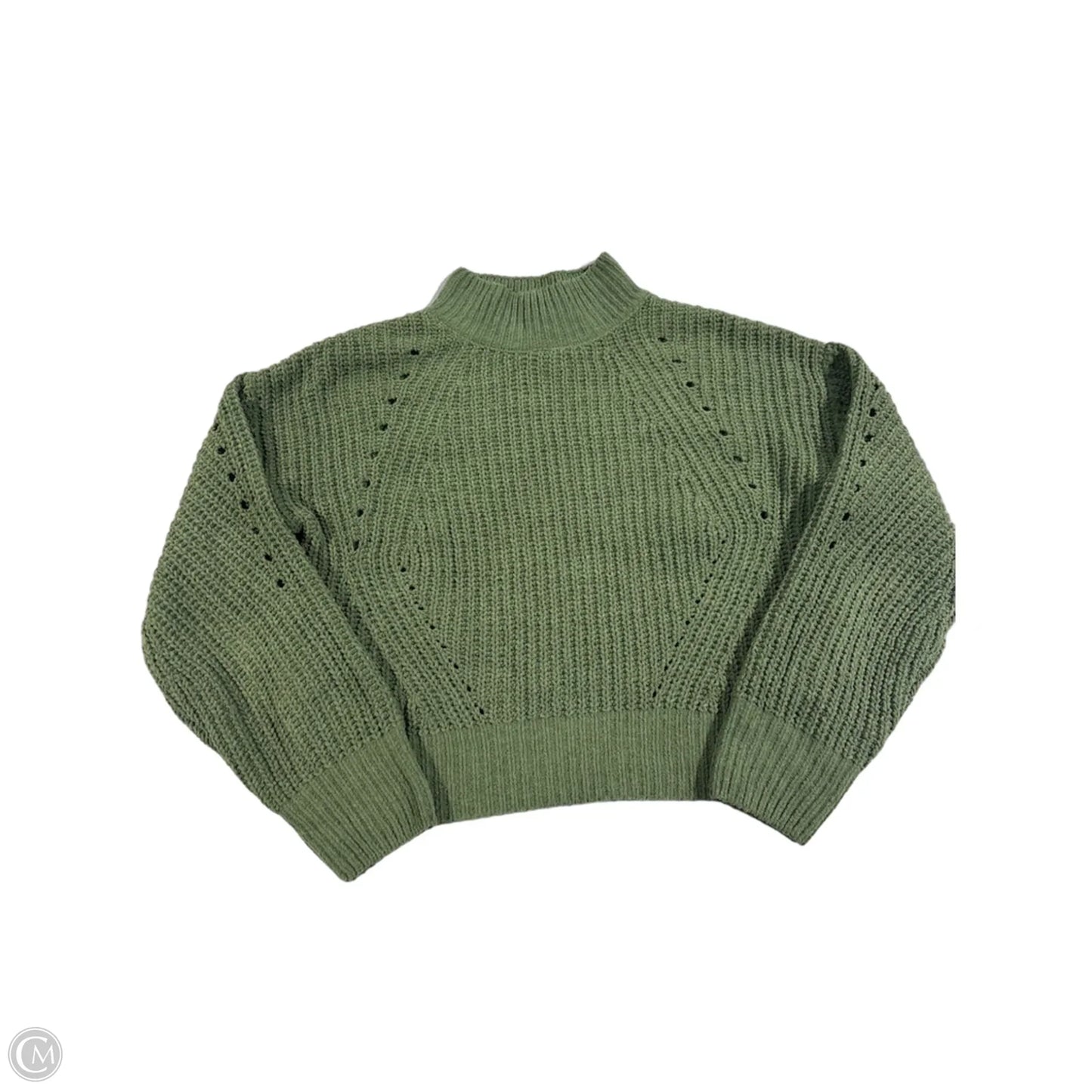 Sweater By Freshman In Green, Size: Xs