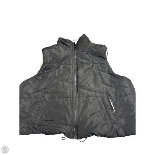 Vest Puffer & Quilted By Cmc In Black & White, Size: Xl
