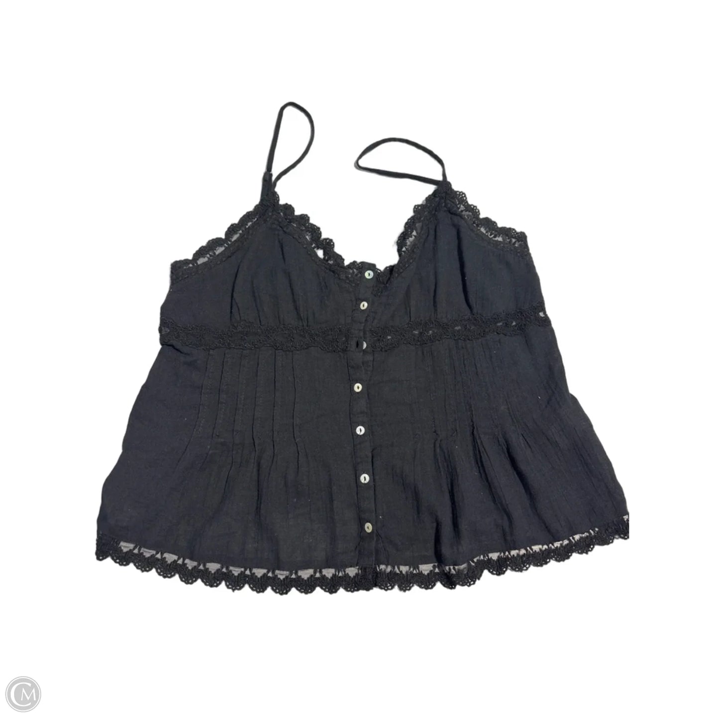 Tank Top By Zara In Black, Size: L