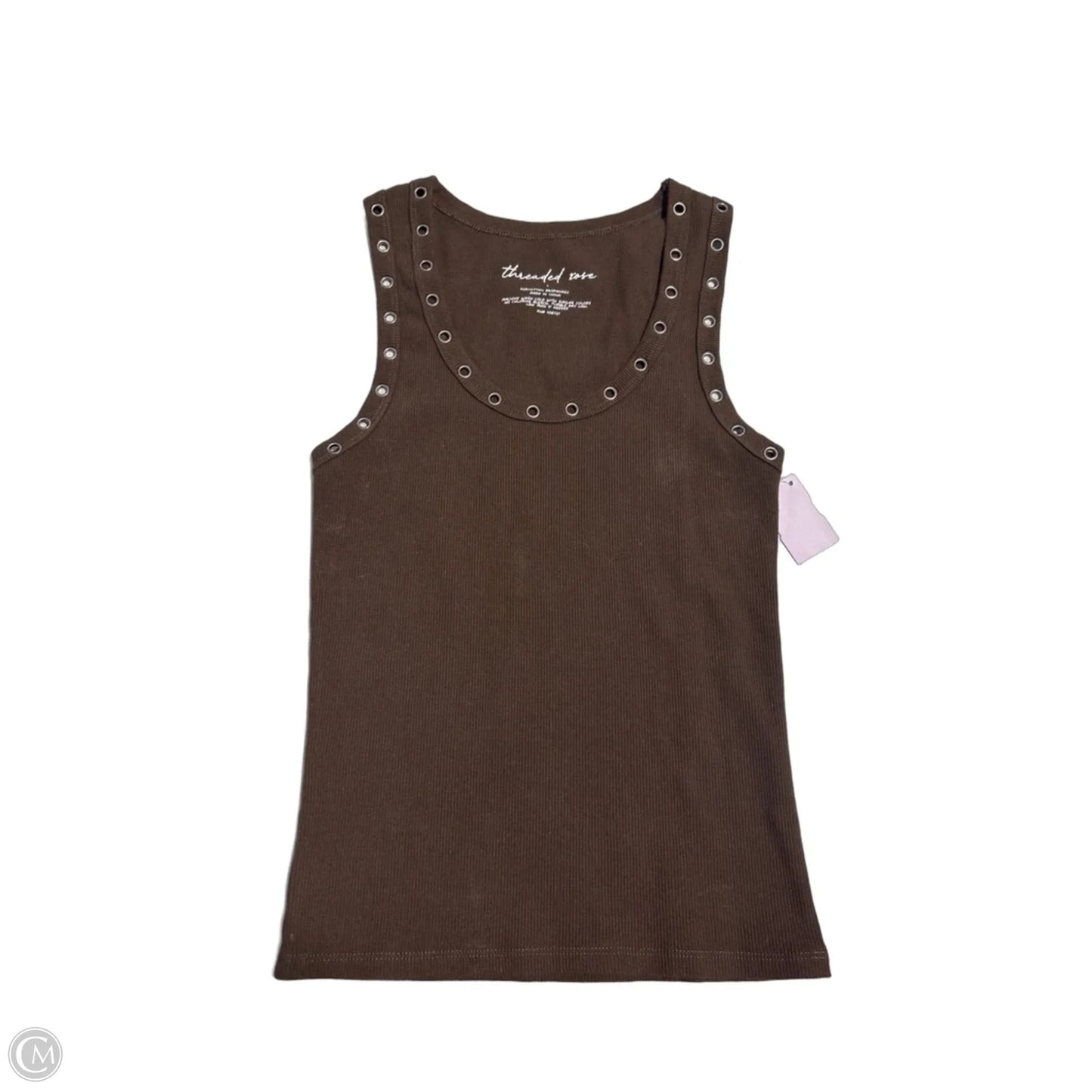 Tank Top By Cmc In Brown, Size: L