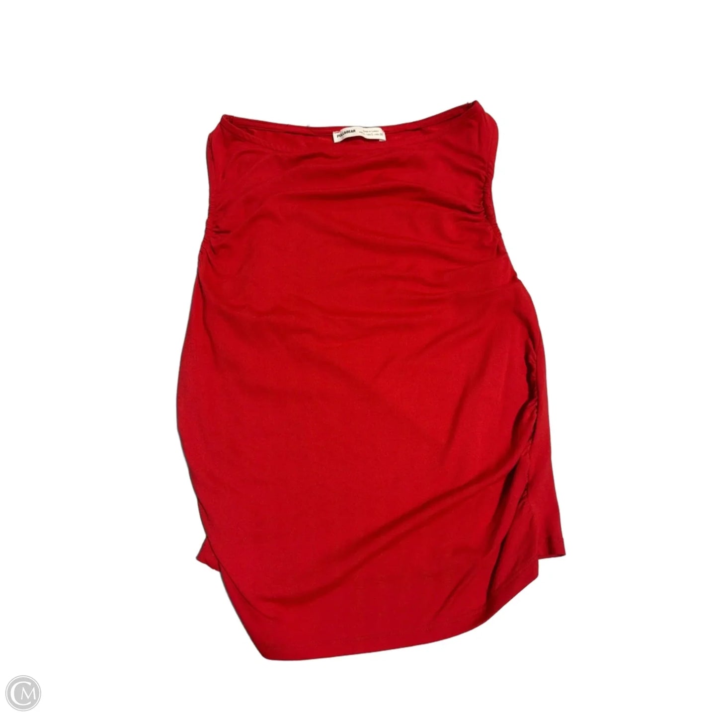 Tank Top By Pull&bear In Red, Size: L