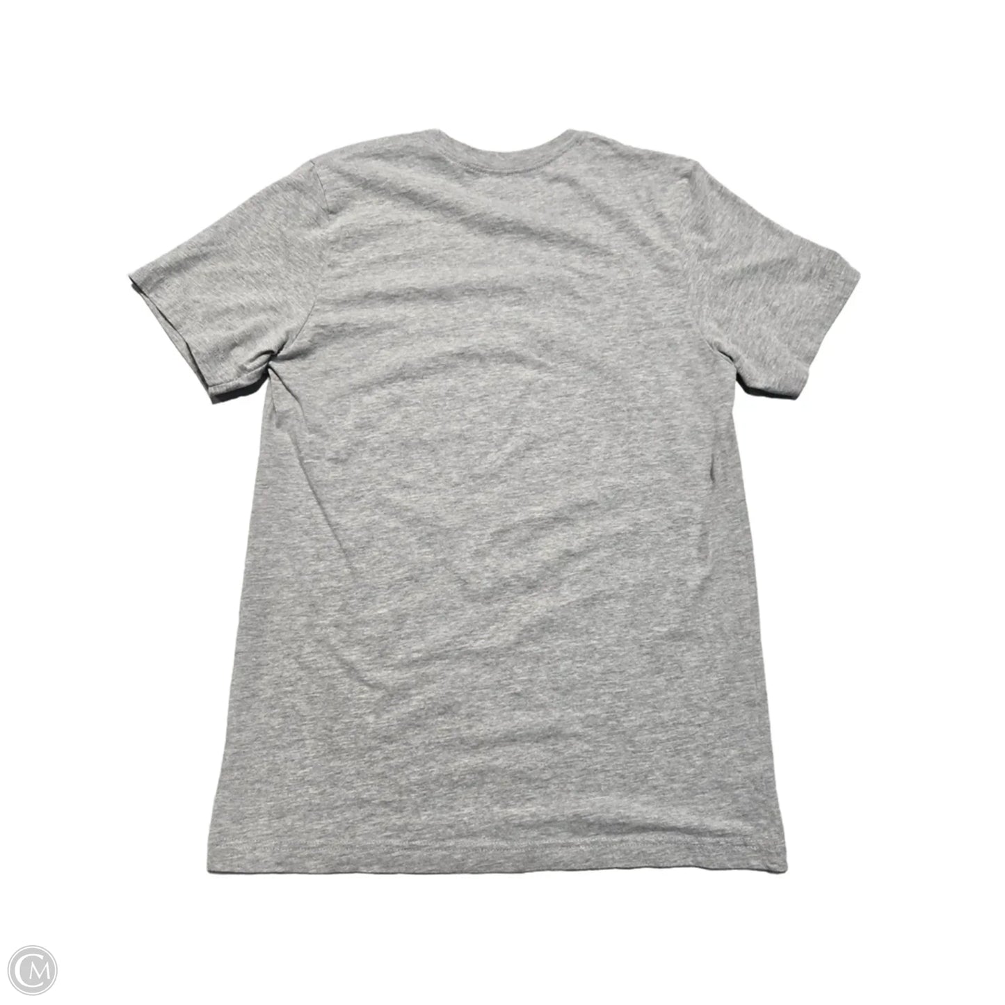 Top Short Sleeve By Cmb In Grey, Size: L
