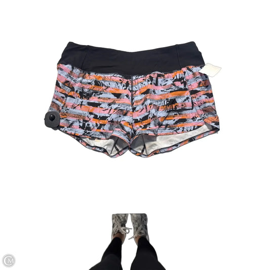 Athletic Shorts By Lululemon In Multi-colored, Size: 6