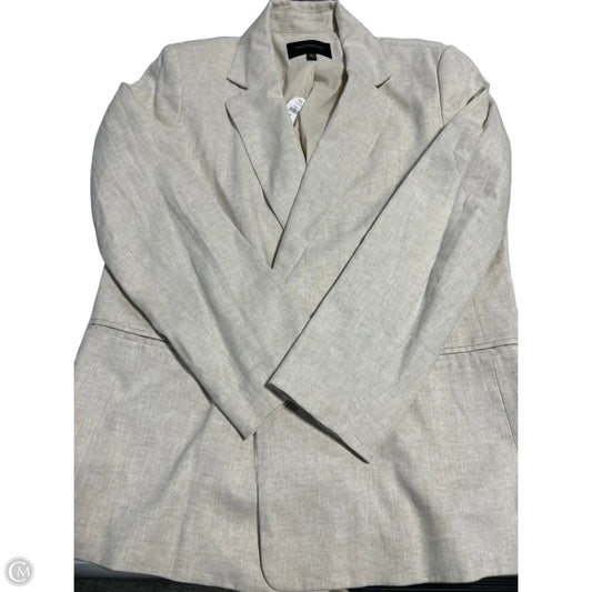 Jacket Other By Banana Republic In Cream, Size: L