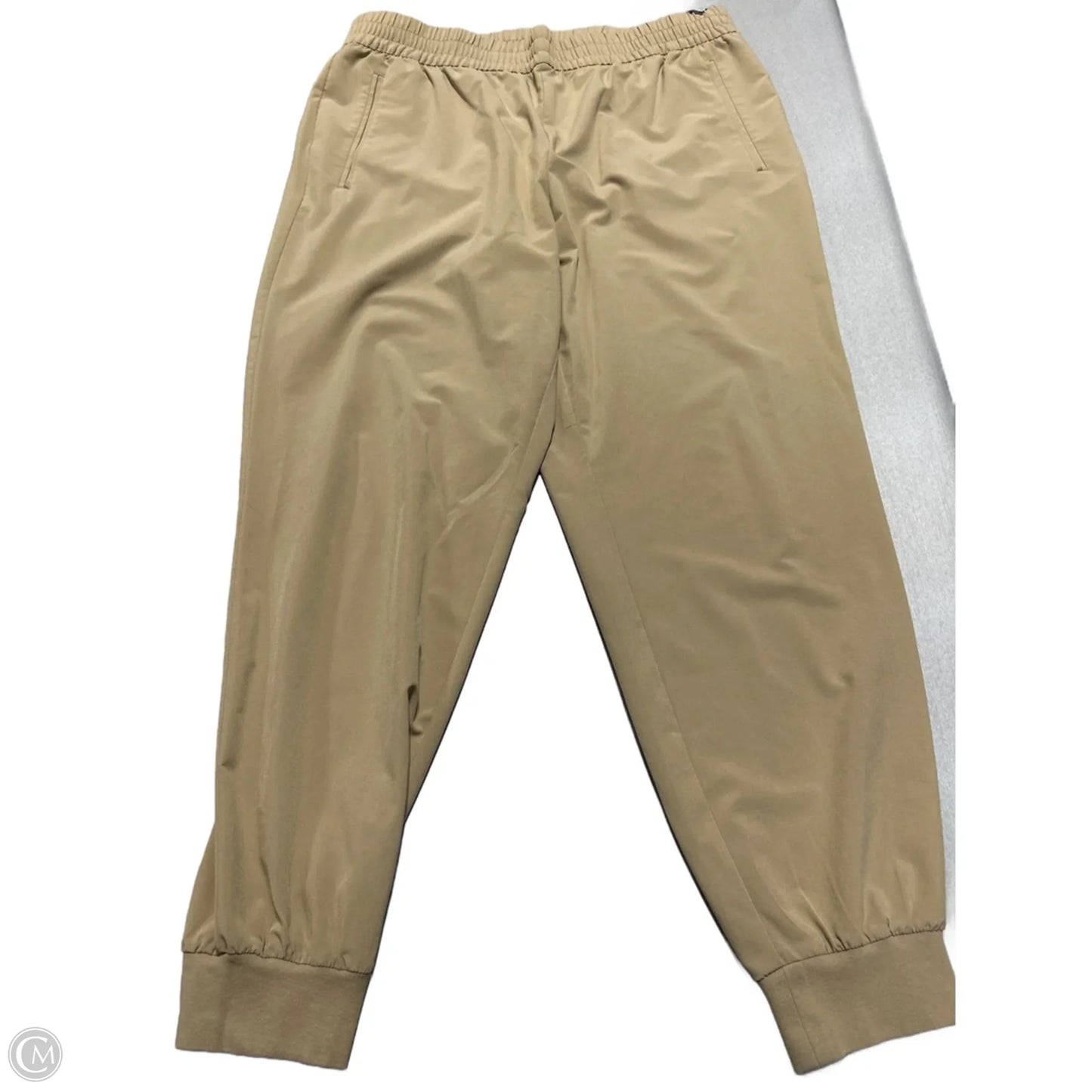 Athletic Pants By Banana Republic In Brown, Size: L
