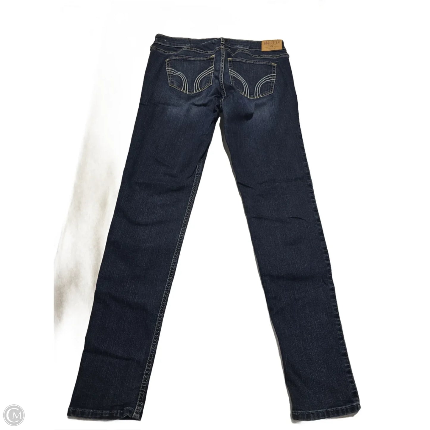 Jeans Skinny By Hollister In Blue Denim, Size: 10