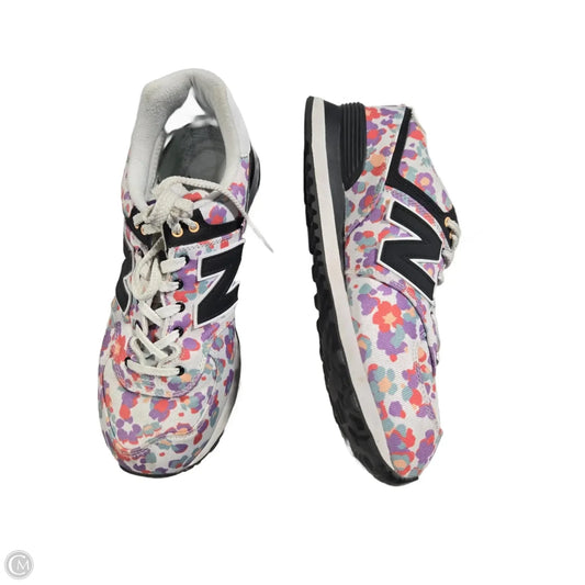 Shoes Sneakers By New Balance In Floral Print, Size: 11