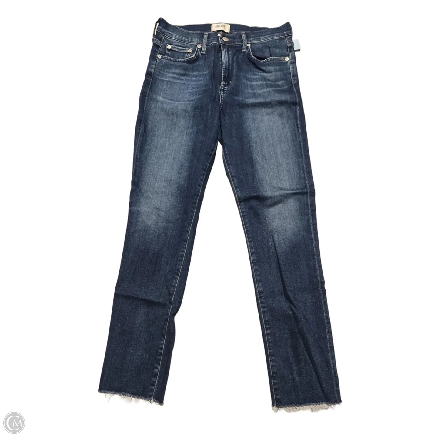 Jeans Skinny By Agolde In Blue Denim, Size: 8