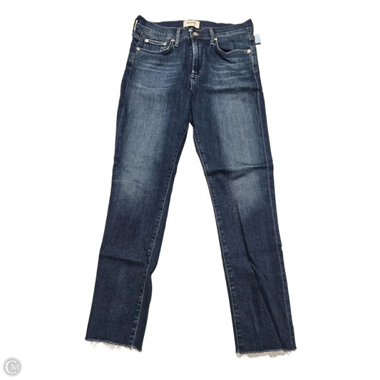 Jeans Skinny By Agolde In Blue Denim, Size: 8