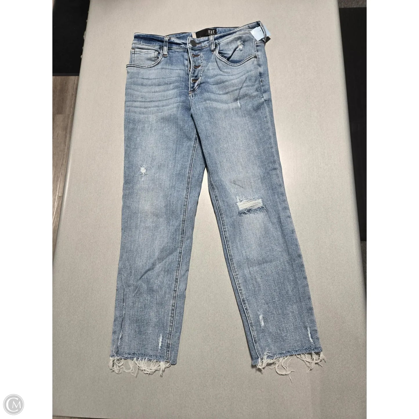 Jeans Skinny By Kut In Blue Denim, Size: 2