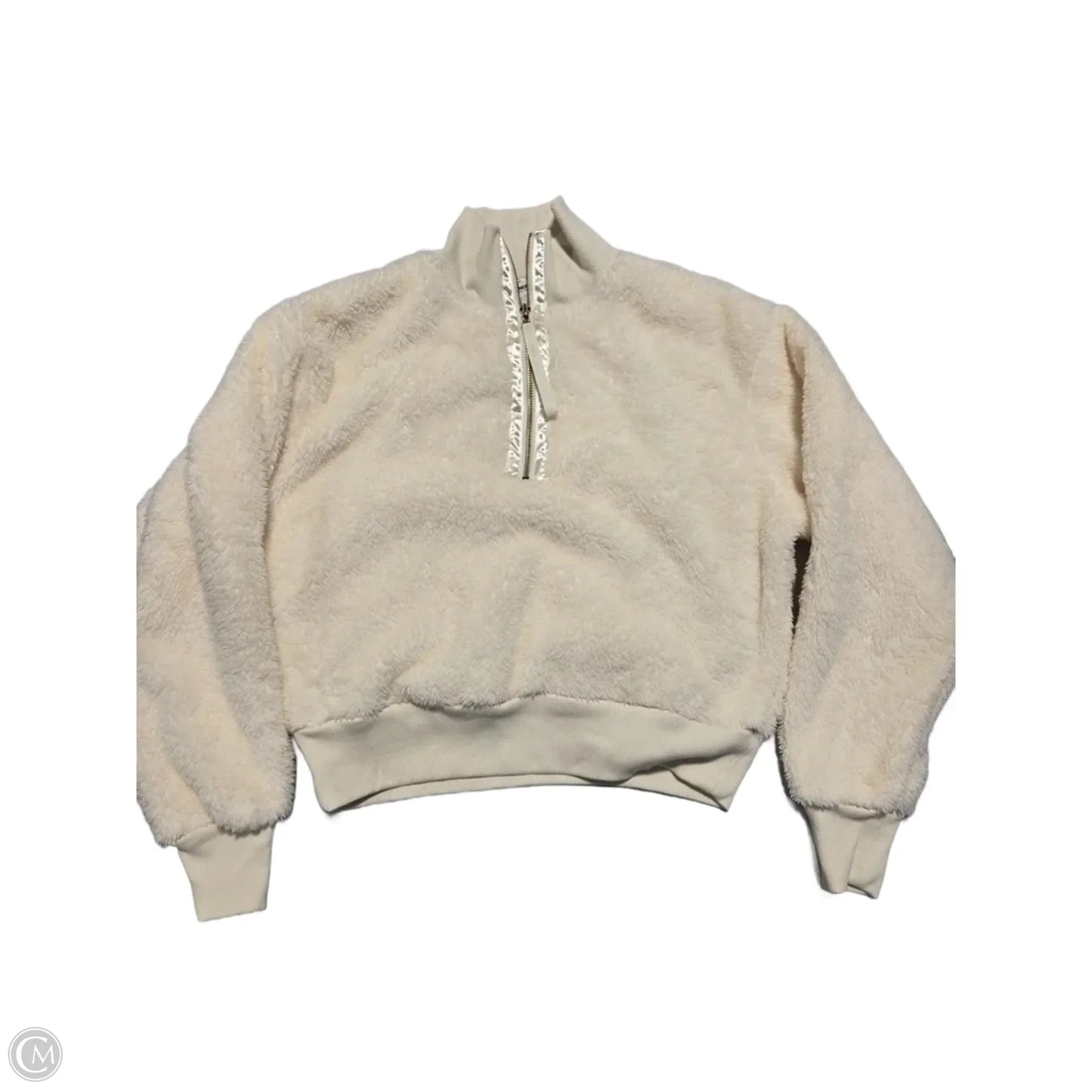 Jacket Fleece By Sonoma In Cream, Size: Xs